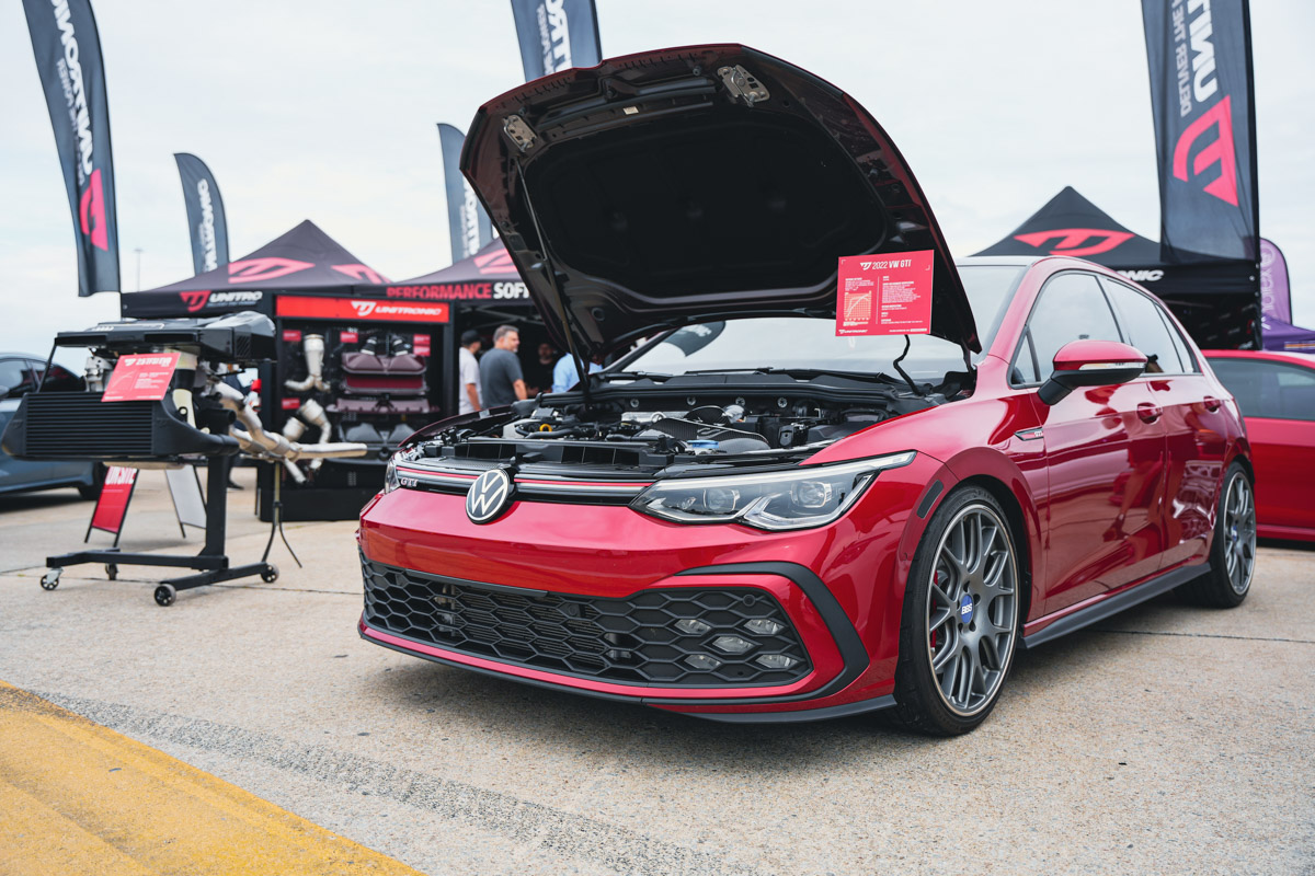 Unitronic MK8 GTI show